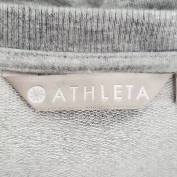 Athleta Drishti Modal Ruched Long Sleeve Sweatshirt Tunic Top Size M - Picture 12 of 16